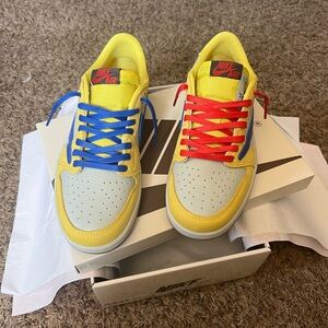 Travis Scott Air Jordans 1 Lows